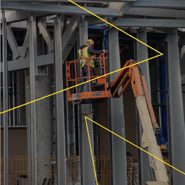 Cherry Picker working at height